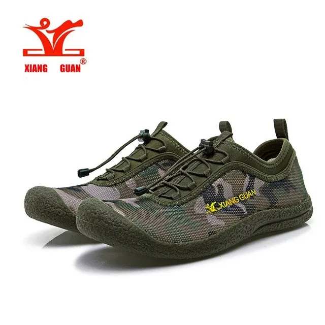 2016 XIANGGUAN comfortable breathable Lycra mesh fresh men &  women athletic botas trekking outdoor sport Sneaker Running shoes