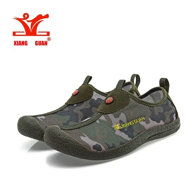 2016 XIANGGUAN comfortable breathable Lycra mesh fresh men &  women athletic botas trekking outdoor sport Sneaker Running shoes