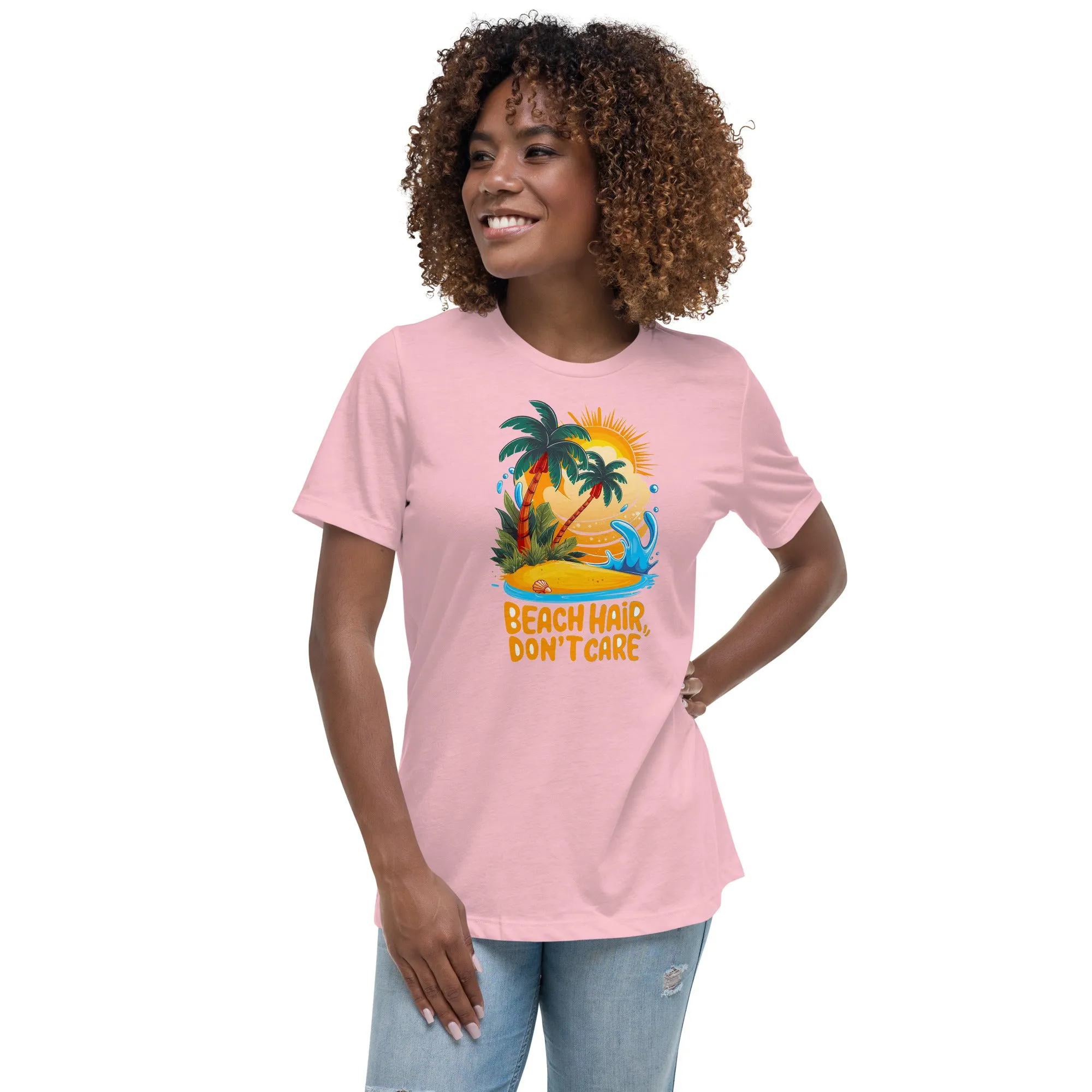 Beach hair Don't care - Women's Relaxed T-Shirt