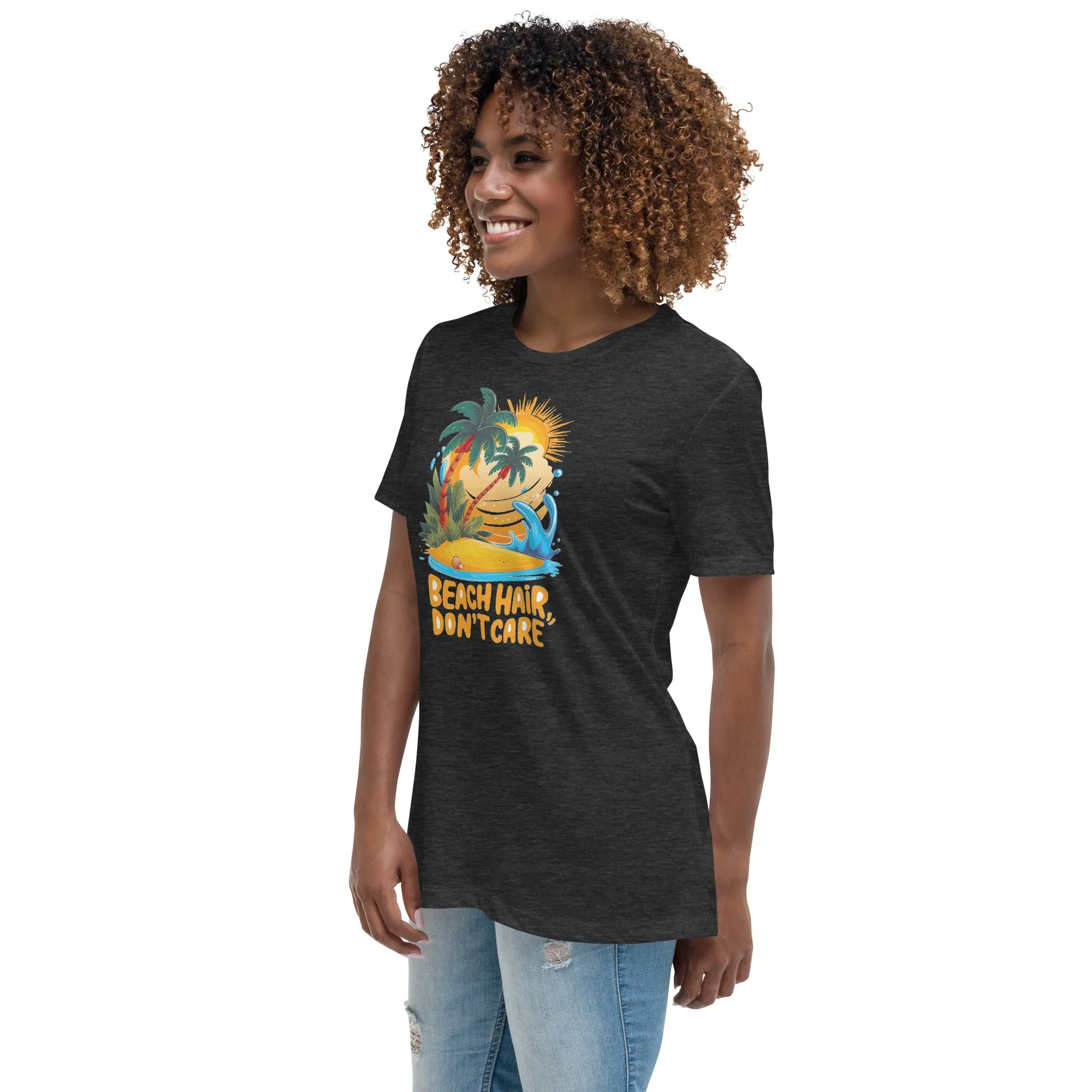 Beach hair Don't care - Women's Relaxed T-Shirt