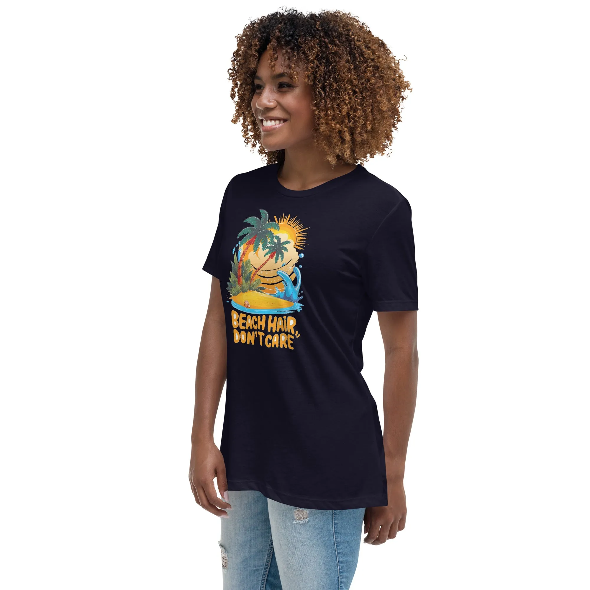 Beach hair Don't care - Women's Relaxed T-Shirt