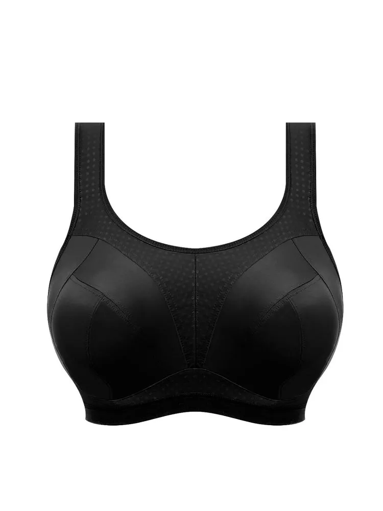 Dynamic Non-Wired Sports Bra - Black