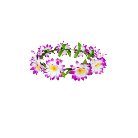 Flower Headband - Purple