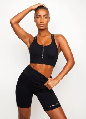 Gym King Dynamic Sports Bra - Black