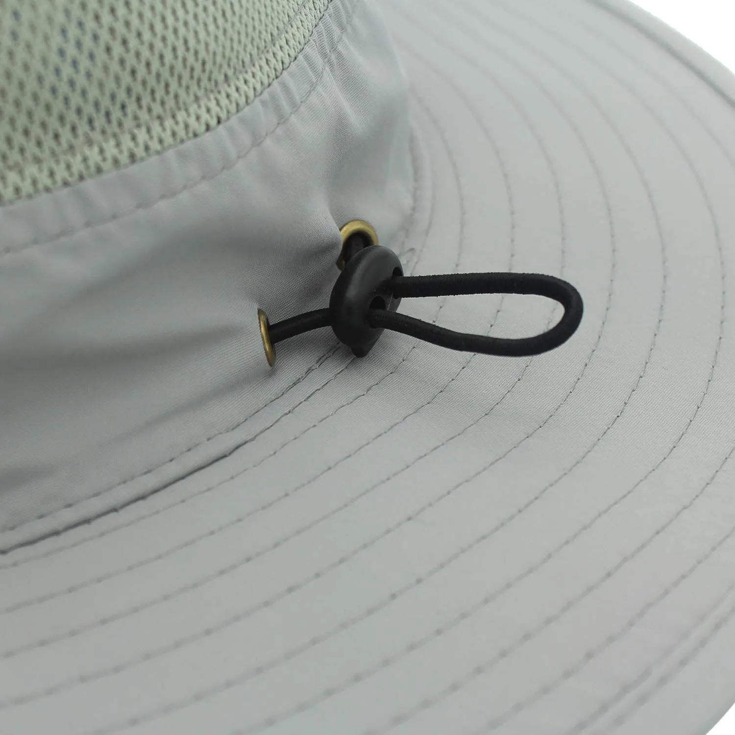 Home Prefer Men's Sun Hat UPF 50  Wide Brim Bucket Hat Windproof Fishing Hats