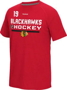 Jonathan Toews #19 Chicago Blackhawks Reebok PlayDry Youth Shirt