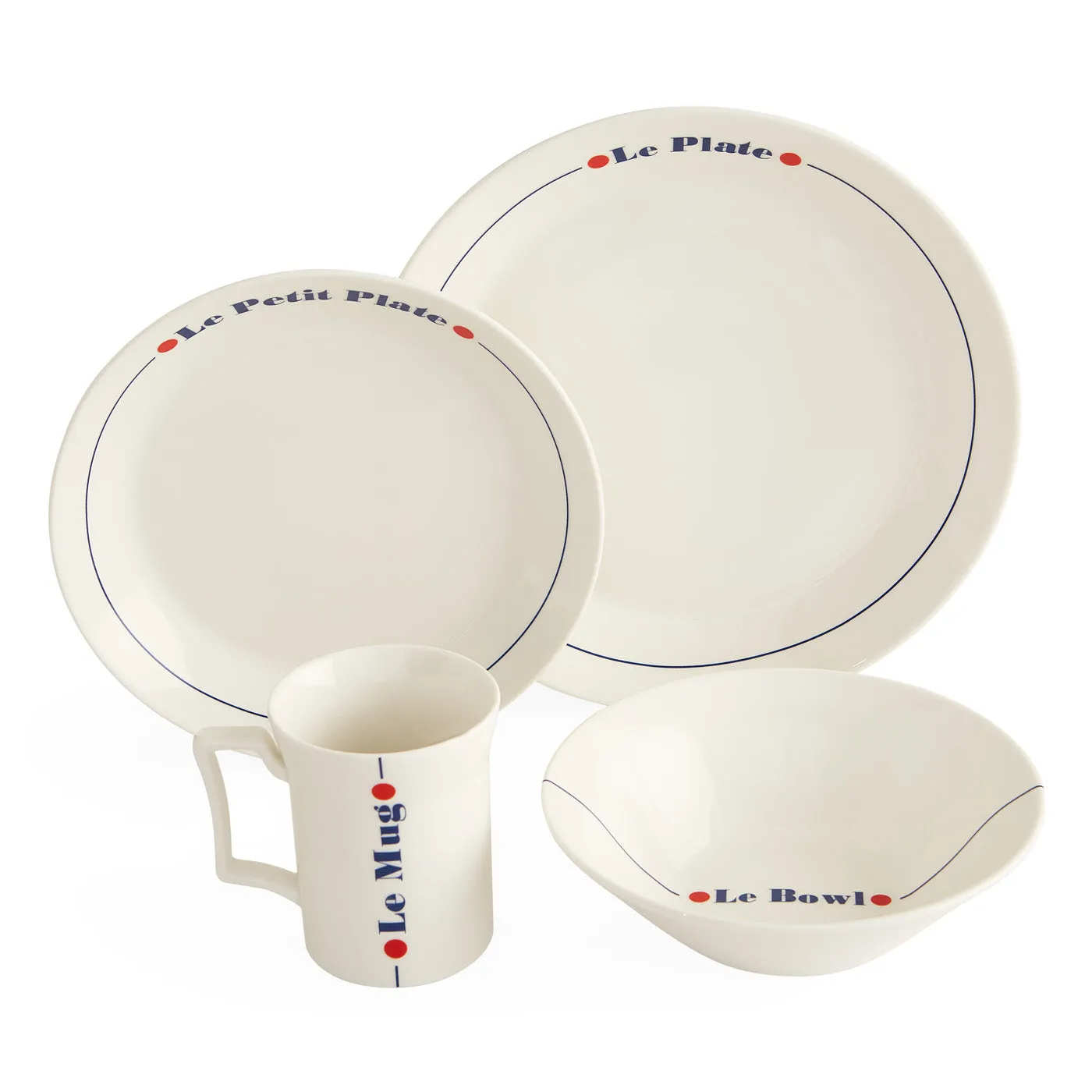 Le Dinnerware Four-Piece Dinner Set