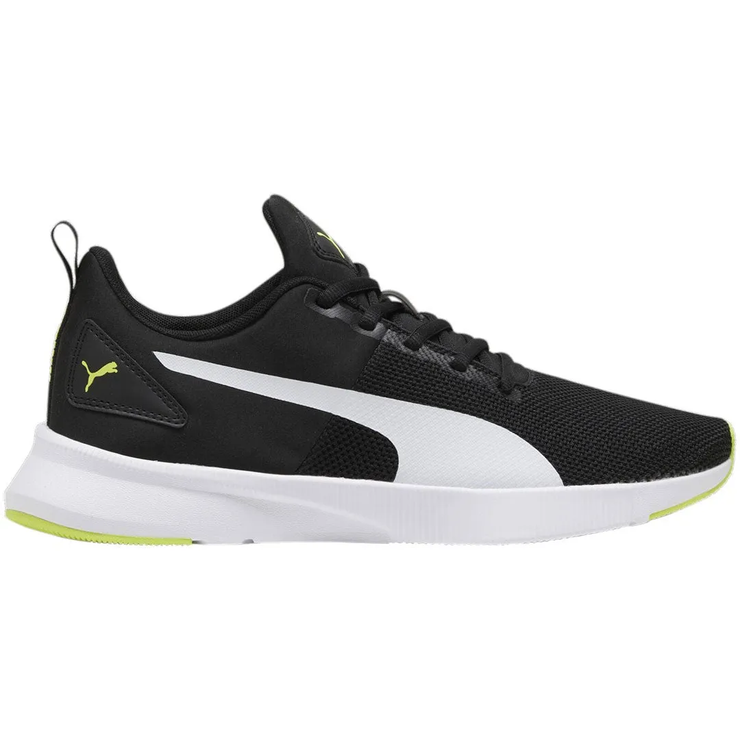 Men's Shoes Puma Flyer Runner Black-Lime 192257 54 44.5