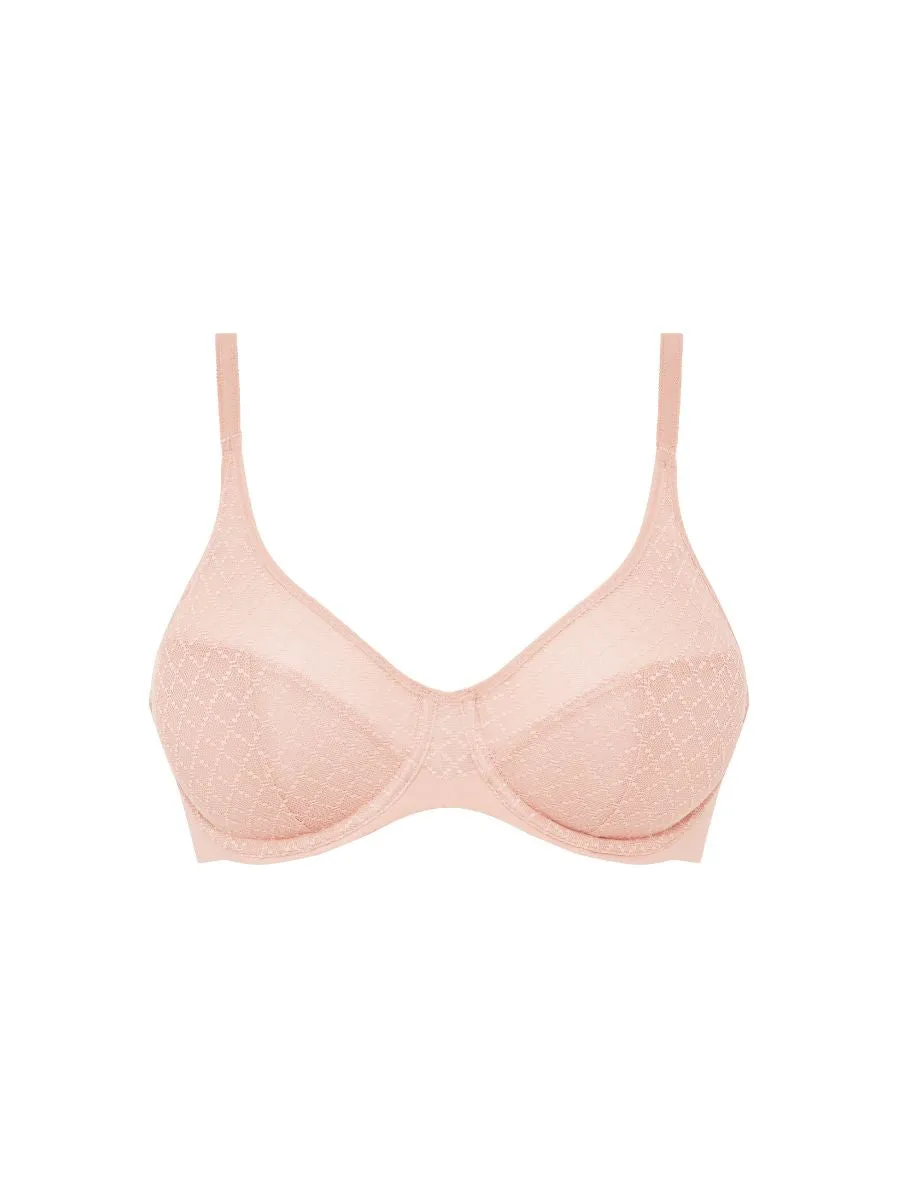 Norah Chic Covering Moulded Bra -  Dusky Pink