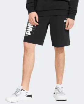 Puma Power Logo 10" Men Lifestyle Short Black