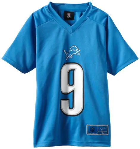 Reebok NFL Youth Detroit Lions Matt Stafford Fashion Performance T-Shirt Jersey