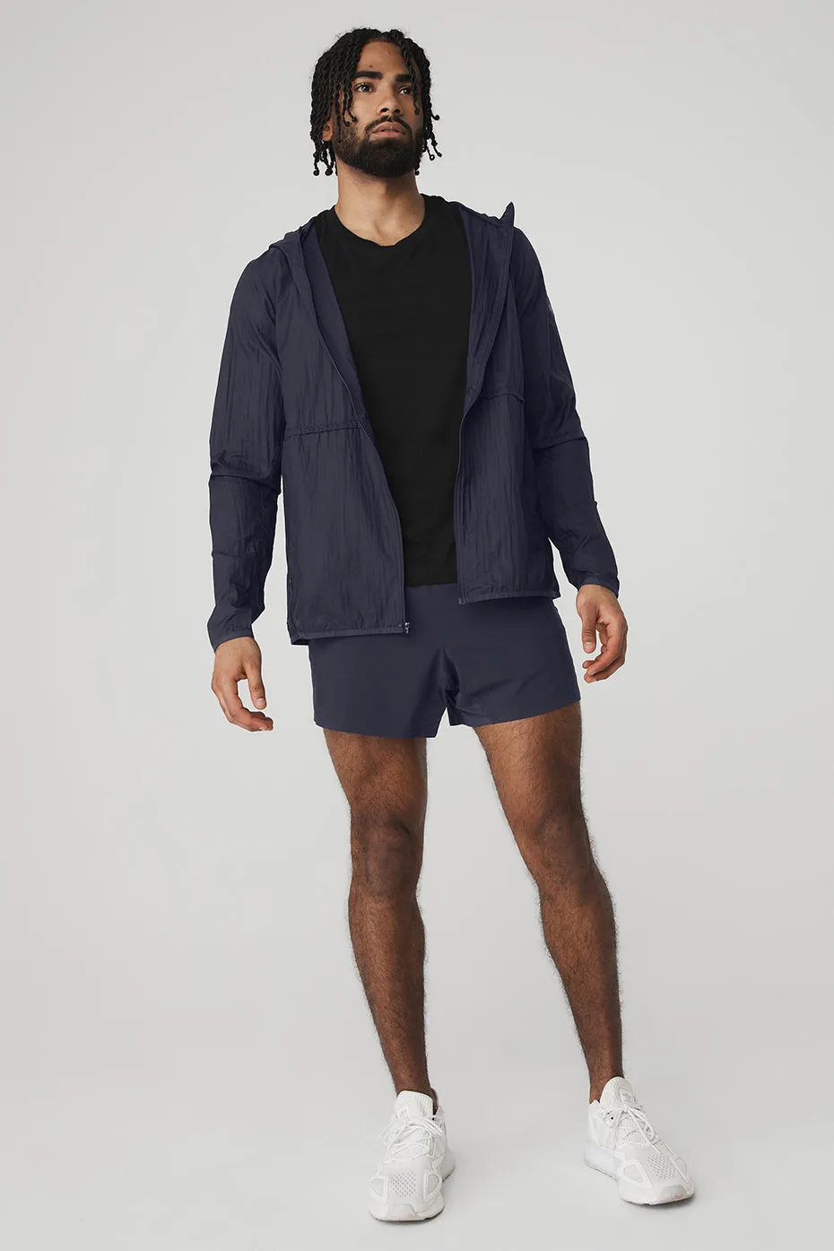 Repeat Running Jacket - True Navy