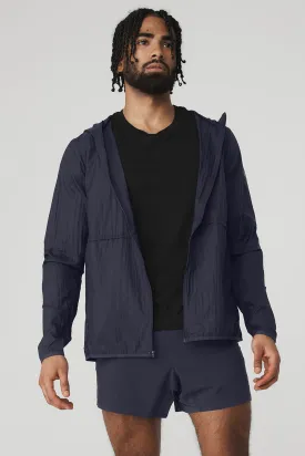 Repeat Running Jacket - True Navy