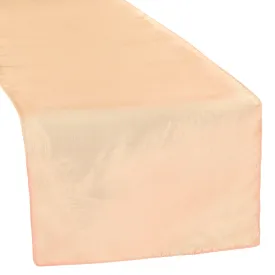 Taffeta Table Runner - Peach