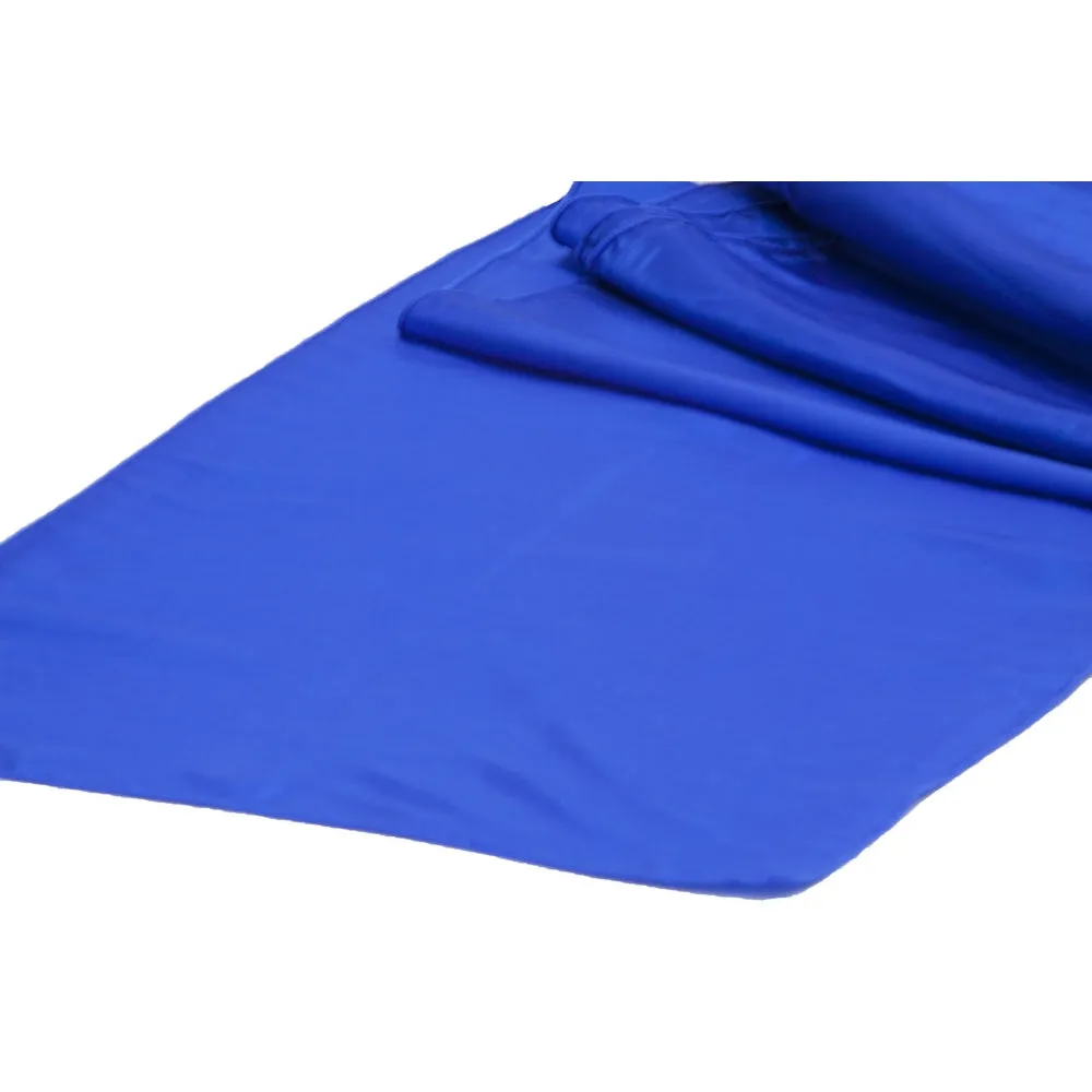 Taffeta Table Runner - Royal Blue