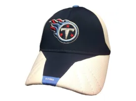 Tennessee Titans Reebok Navy On-Field Performance Structure Flexfit Hat Cap(M/L)