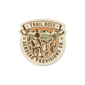 Trail Boss Sticker