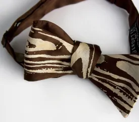 Woodgrain Bow Tie